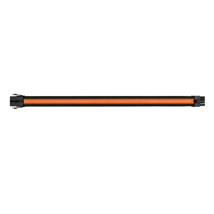 Thermaltake TtMod Sleeve Extension Power Supply Cable Kit - Black/Orange Thermaltake TtMod Sleeve Extension Power Supply Cable Kit - Black/Orange